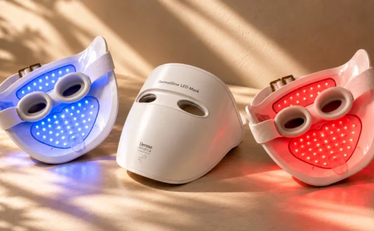 Kolory światła w masce LED – niebieskie, czerwone czy podczerwień?